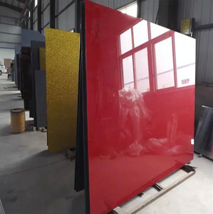 Fabrication professionnelle Bon prix Verre blanc arrière peint Verre Design spécial pour l'extérieur et la salle de bain largement utilisé - Product Image 2