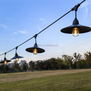 10M 10 Bóng Đèn Luces De Navidad E26 E27 Treo Ổ Cắm Với Đèn Bóng Râm Chuỗi Ánh Sáng Không Thấm Nước Chuỗi Ánh Sáng - Product Image 1