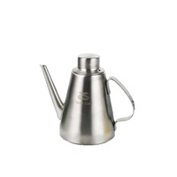 Distributeur d'huile en acier inoxydable 304, design moderne et minimaliste, filtre anti-fuite, capacité de 700-1400 ml, pour usage domestique en cuisine