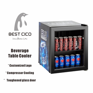 Mini Frigo CICO 50L per Bevande, Refrigeratore <span class=keywords><strong>da</strong></span> <span class=keywords><strong>Tavolo</strong></span> - <span class=keywords><strong>Frigorifero</strong></span> Compatto per Ufficio, Dormitorio, Camera <span class=keywords><strong>da</strong></span> Letto - Product Image 3