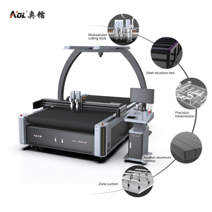 Máquina de Corte de Espuma y Esponja con Cuchilla Oscilante Digital CNC AOL de Alta Calidad 1325 1625 - Product Image 3