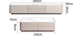 Nouveau design de meuble <span class=keywords><strong>TV</strong></span> minimaliste pour salon meuble <span class=keywords><strong>TV</strong></span> extensible réglable avec rangement Support <span class=keywords><strong>TV</strong></span> pour chambre d'hôtel en <span class=keywords><strong>dalle</strong></span> de roche - Product Image 5