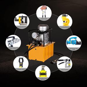 Pompe hydraulique électrique ATO 3 kW 10000 psi 110V Capacité d'huile 30L Haute pression - Product Image 5
