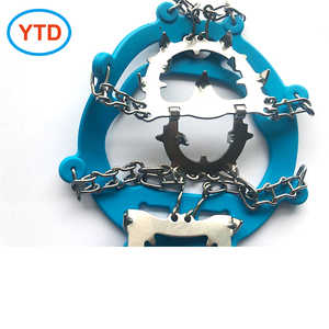 16-Spikes Anti Slip Ice Grippers Cleats <strong>Safety</strong> Toe Style Snow Ice Climbing <strong>Shoe</strong> Spikes Grips Rubber Anti-Slip Climbing <strong>Shoes</strong>