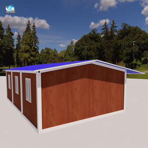 บ้านเคลื่อนที่ขนาด40ฟุตสุดหรูพร้อม3ห้องนอนบ้านตู้คอนเทนเนอร์แบบครอบครัวขนาดเล็กสำเร็จรูป - Product Image 5