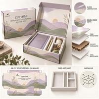 Boîte à courrier personnalisée brillante pour journal, boîte cadeau en papier pour emballage d'abonnement e-commerce