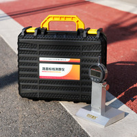 Jauge numérique d'épaisseur de peinture pour marquage routier, mesureur de revêtement pour l'inspection de la qualité des chaussées