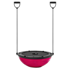 ลูกบอลโยคะแบบหนากันระเบิดขนาด58ซม.,บอลสำหรับเล่นโยคะฝึกความสมดุลพิลาทิสแบบครึ่ง - Product Image 5