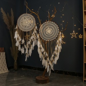 Haute Qualité Bohème Dream Catchers Fournitures En Gros Divers Style Artisanat Design Style Art Déco - Product Image 1