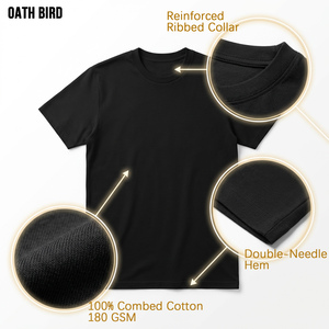 T-shirt Unisexe Personnalisé 100 % Coton Premium Impression DTG Image <span class=keywords><strong>Graphique</strong></span> Motif <span class=keywords><strong>Logo</strong></span> Col Rond pour Homme - Product Image 2