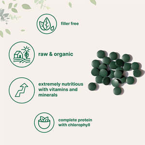 Suplemento Orgânico <span class=keywords><strong>Spirulina</strong></span> com Proteína Vegana <span class=keywords><strong>Spirulina</strong></span> Tablets - Product Image 5