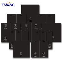 TUOAN-Interrupteur Mural à Distance Intelligent pour Maison, Application Tuya, Alexa et Google Home