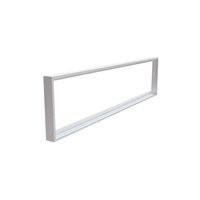 Kit de boîte de cadre en aluminium de montage en Surface de panneau LED pour panneau de plafond 600x600 1200x300 cadre lumineux
