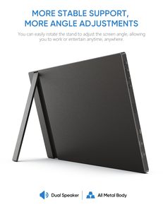 Arzopa A1S <span class=keywords><strong>14</strong></span> pouces Super léger <span class=keywords><strong>Double</strong></span> <span class=keywords><strong>double</strong></span> affichage USB Mobile <span class=keywords><strong>14</strong></span> pouces <span class=keywords><strong>écran</strong></span> Extender <span class=keywords><strong>Triple</strong></span> moniteur <span class=keywords><strong>Portable</strong></span> <span class=keywords><strong>pour</strong></span> <span class=keywords><strong>ordinateur</strong></span> <span class=keywords><strong>portable</strong></span> - Product Image 5