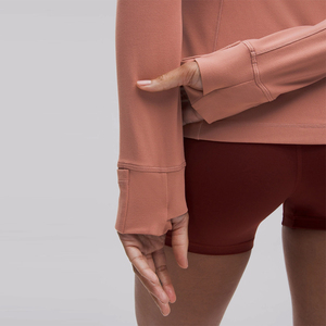 Women Sports <b>Yoga</b> <b>Jacket</b> High Quality Lightweight Knitted Breathable for Gym Training and <b>Yoga</b> for Sale - Product Image 6