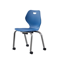 Chaises d'Étudiant en Plastique Mobiles pour les Salles de Classe du Primaire et du Secondaire