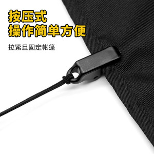 Pinzas de sujeción a prueba de viento para tiendas de campaña, de PVC, para exteriores, accesorios para tiendas de campaña, abrazaderas de seguridad para lonas y toldos. - Product Image 3