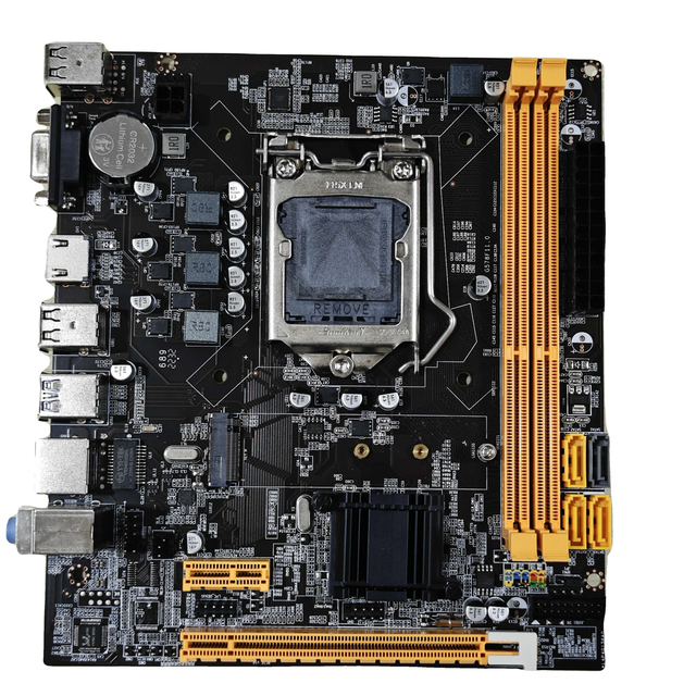 Factory OEM B75/H61 Motherboard Ddr3 M.2 Dual DDR3 Desktop Motherboard for PC