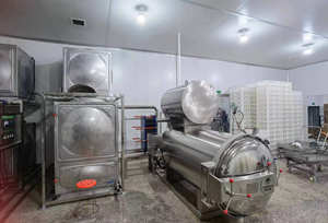 Nuova <span class=keywords><strong>Autoclave</strong></span> automatica completa di alta qualità per lattine SUS30408 materiale ad alta produttività sterilizzazione a vapore - Product Image 4