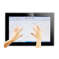 Moniteur à écran tactile capacitif étanche de petite taille 7 8 10 10.1 11.6 Moniteur tactile LCD 12 pouces