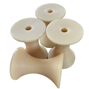 Poulie de guidage de câble en nylon <span class=keywords><strong>MC</strong></span>, spéciale pour le tirage de câbles en travaux d'ingénierie extérieurs intensifs - Product Image 1
