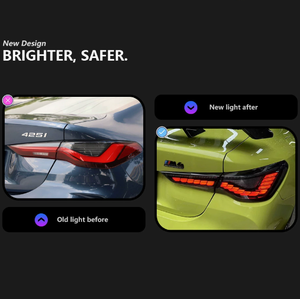 New SJC High Quality Clear Lens Retrofit Upgrade 4 Series G22 G82 2020-2023 LED Tail Lamp <b>Plug</b> Play Universal Fitment 1 Year - Product Image 3