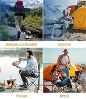 Chaise de plage pliable portable avec auvent et logo personnalisé pour enfants et adultes - Mobilier d'extérieur en métal durable au design côtier