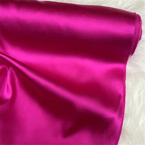 Tissu de luxe en soie de mûrier biologique charmeuse <span class=keywords><strong>satin</strong></span>ée 100% soie extensible noir uni pour robes, pyjamas et vêtements pour hommes - Product Image 6