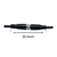 M12 IP67 Su Geçirmez Dairesel Sensör Kablo Grubu Erkek/Dişi 2-6 Pin Önceden Kablolu Özel Uzunlukta PVC Kablo Demeti Otomotiv İçin