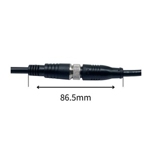 Connecteur étanche M12 IP67, assemblage de câble de capteur circulaire mâle/femelle, 2, 3, 4, 5, 6 broches, pré-câblé, longueur personnalisée, faisceau de câbles - Product Image 3