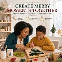 Kit de Peinture Diamant 5D DIY Motif Noël Songwoo pour Cadeau de Fêtes - Tableau d'Art Fait Main avec Perles et Diamants