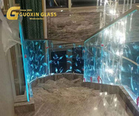 Decoración Artística de Vidrio Grabado con Láser 3D para Interiores Elegantes