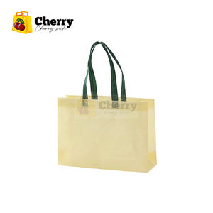35*25*10cm 40*30*10cm 45*35*12cm bolsas de compras baratas no tejidas patrón de color beige 97 - Product Image 1