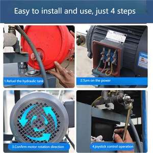 Mesin Pemadat Sampah Botol Plastik PET Bekas / Mesin Penghancur Kertas Bekas Karton Hidrolik - Product Image 5