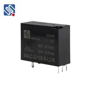 Meishuo MALC-S-105-B-L2-R 5VDC Coil Through Hole electric Magnetic Latching relay