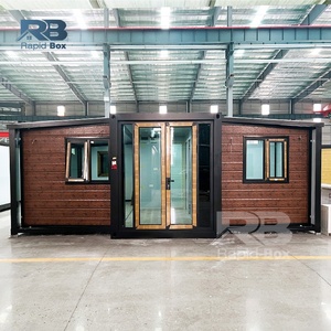 Casa Mobile di Lusso Personalizzabile 20ft, Cabina Moderna, Casa Minuscola Pieghevole, Casa Prefabbricata Portatile in Container - Product Image 2