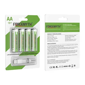 Looking For Global Agents FORCEMYTH Rechargeable Battery AAA AA 1.5v