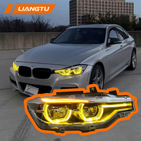 Accessoires automobiles LIANGTU en promotion pour BMW Série 3 F30 F35 F80, phares avant bicolores jaune et blanc de haute qualité