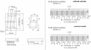 شاشة عرض ليد مشتركة <span class=keywords><strong>4</strong></span> بوصة 5 أرقام 7 - Product Image 6