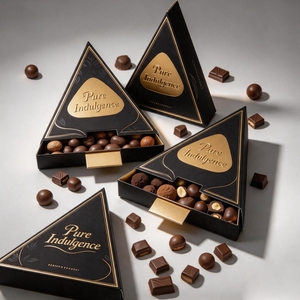 Boîte d'emballage personnalisée en forme <span class=keywords><strong>de</strong></span> sapin <span class=keywords><strong>de</strong></span> Noël pour biscuits au chocolat, boîte cadeau rigide en papier <span class=keywords><strong>de</strong></span> luxe pour biscuits et bonbons <span class=keywords><strong>de</strong></span> Noël - Product Image 4