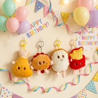 Pendentif de sac en peluche Kawaii pour enfants, petit décoratif, motif animal de dessin animé mignon, idéal pour les fêtes, les sacs à dos et la maison