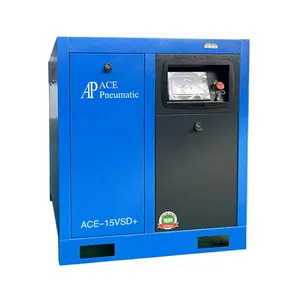 Compresseur d'air pour machine de moulage par injection plastique Compresseur d'air industriel à vis 11kw 8 Bar