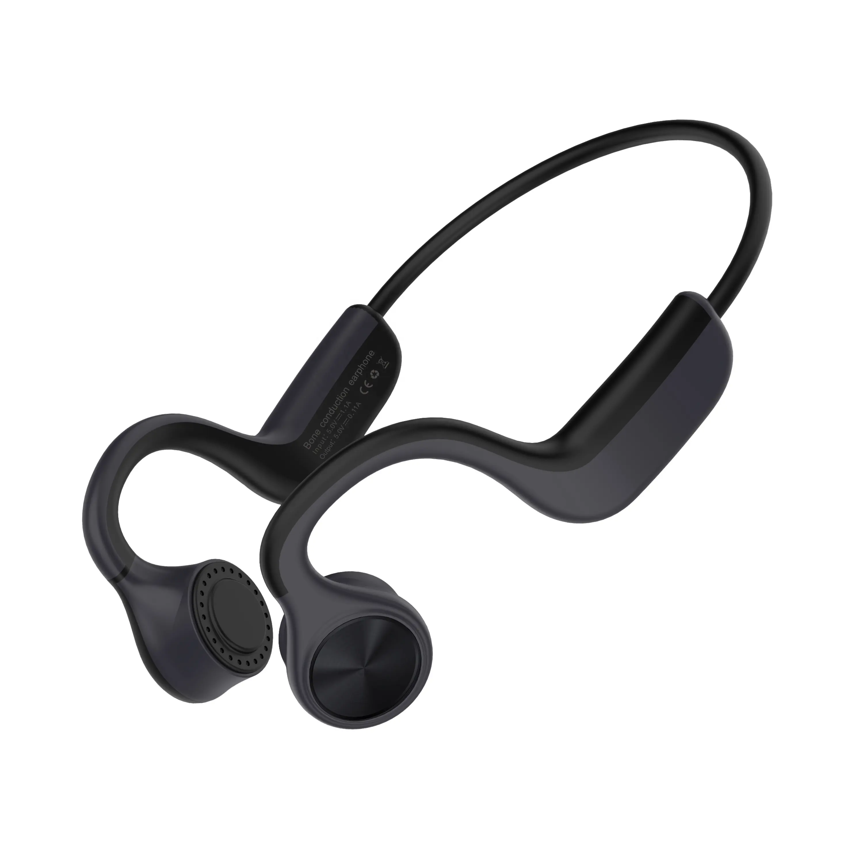 מכשירי שמיעת הולכה עצם אוזניות אלחוטי Bt 5.0 פתוח אוזן ספורט אוזניות Hd סטריאו איכות צליל