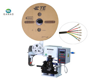 เครื่องจีบสายไฟฟ้ากึ่งอัตโนมัติ SANAO Super Mute สำหรับ JST TE Crimper SA-2.0T Applicator Crimping M - Product Image 2