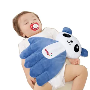 baby sleep aid pillow tummy matBaby Sleep Soothers Cartoon Palm Shape Comfortable Crib Soother