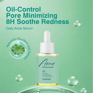 Suero OEM para el tratamiento del acné para la piel grasa Reducción de poros Control de aceite Esencia facial Fórmula suave Etiqueta privada - Product Image 3