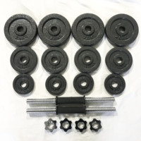 Ensemble d'haltères réglables en fonte 10-50 kg avec étui de transport, équipement de musculation pour la maison, service OEM/ODM, vente en gros