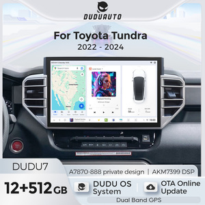 DUDUAUTO DUDU7 A7870 AKM7739 VELVET DSP 12+512G 14.6 pouces Autoradio pour Toyota Tundra 2022-2024 3ème génération - Product Image 1