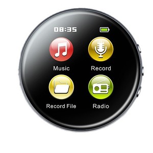 เครื่องเล่น MP3 สีดำรุ่น M29P พร้อมหน้าจอ HD เครื่องบันทึกเสียงลดเสียงรบกวนอัจฉริยะ USB 2.0 แบบพกพา - Product Image 1