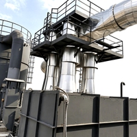Machinerie professionnelle pour la production de poudre détergente avec ajout d'enzymes et d'essences